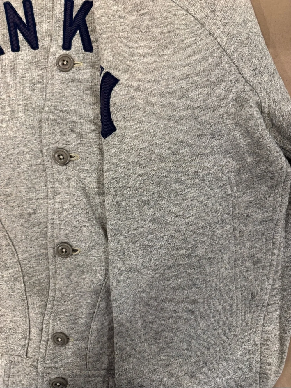Polo Ralph Lauren Yankees vintage fleece bomber jacket size L